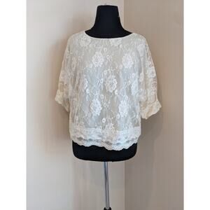 Vintage Apropos Women's Lace Top Size Medium